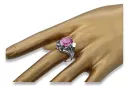 Russe rose soviétique 14k 585 or Alexandrite Ruby Emerald Sapphire Zircon ring vrc014