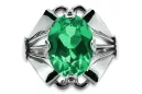 Russian Soviet rose 14k 585 gold Alexandrite Ruby Emerald Sapphire Zircon ring  vrc014