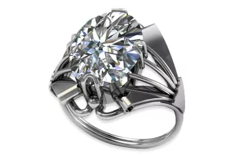 Rosă sovietică rusă 14k 585 aur Alexandrit Rubin Smarald Safir Zircon inel vrc014