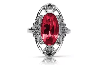 Inel sovietic rusesc din aur 585 trandafir 14k alexandrit rubin smarald safir zircon vrc014