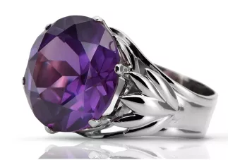 Silver 925 Ruský prsten s Alexandrite Vrc029S vinobraní