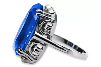 Ruso soviético rosa 14k 585 oro Alejandrita Rubí Esmeralda Zafiro Circón anillo vrc014