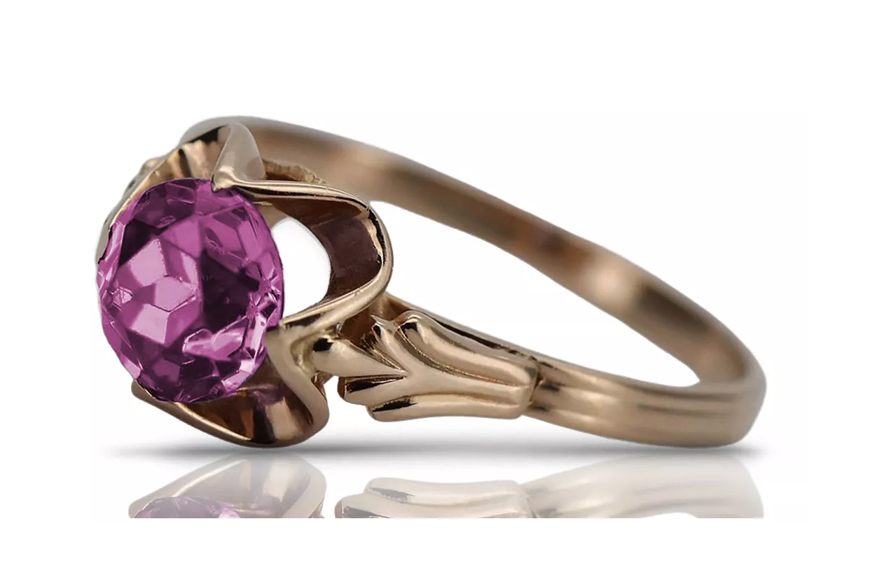 Custom Amethyst Ring in Gold - Gardens of the Sun | Ethical Jewelry