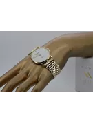 Złoty zegarek męski 14k 585 Geneve mw004ydw&mbw005y