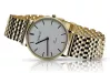 Yellow 14k 585 gold men's watch Geneve mw004ydw&mbw005y