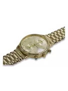 Reloj de oro para hombre Geneve ★ zlotychlopak.pl ★ Pureza de oro 585 333 Precio bajo!