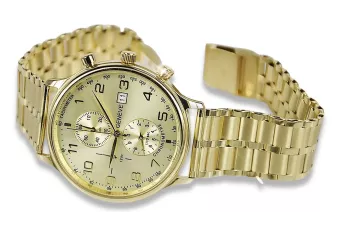 Ăsta e un ceas de aur Geneva de 14K, italian, de 40mm