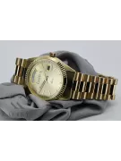 Reloj de oro para hombre Geneve ★ zlotychlopak.pl ★ Pureza de oro 585 333 Precio bajo!