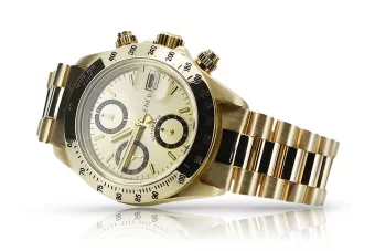 Auksinis laikrodis su vyriškojo pulserio 14k Geneve mw041y&mbw015y