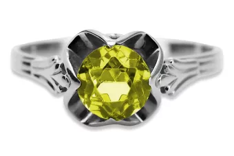Russian Soviet rose 14k 585 gold Alexandrite Ruby Emerald Sapphire Zircon ring  vrc014