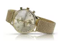 Złoty zegarek 14k 585 z bransoletą męski Geneve mw005y&mbw014y