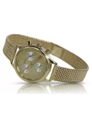 Reloj de oro para hombre Geneve ★ zlotychlopak.pl ★ Pureza de oro 585 333 Precio bajo!