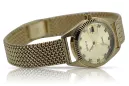 Złoty zegarek damski 14k 585 z bransoletą Geneve lw020ydyz&lbw003y