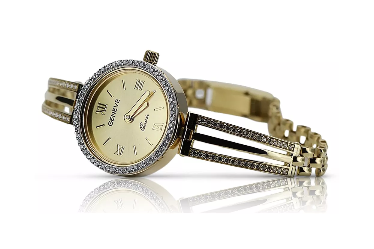 Золотые женские часы ★ zlotychlopak.pl ★ Чистота золота 585 333 Низкая цена!