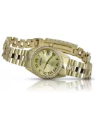 Reloj ★ de oro para damas zlotychlopak.pl Pureza de oro 585 333 ¡★ Precio bajo!