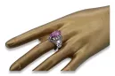 Russe rose soviétique 14k 585 or Alexandrite Ruby Emerald Sapphire Zircon ring vrc014