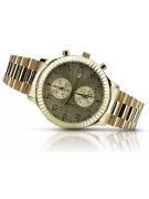 Reloj de oro para hombre Geneve ★ zlotychlopak.pl ★ Pureza de oro 585 333 Precio bajo!