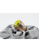 Руски съветски роза 14k 585 злато Александрит Рубин Изумруд Сапфир Циркон пръстен vrc014