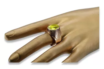 Rosă sovietică rusă 14k 585 aur Alexandrit Rubin Smarald Safir Zircon inel vrc014