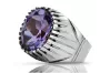 Vintage silver 925 Alexandrite ring vrc048s Vintage Russian Soviet style