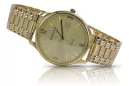 Reloj de oro para hombre Geneve ★ zlotychlopak.pl ★ Pureza de oro 585 333 Precio bajo!