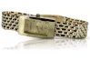 14k Geneve Lw090y&lbw004y Montre en or pour femme avec bracelet