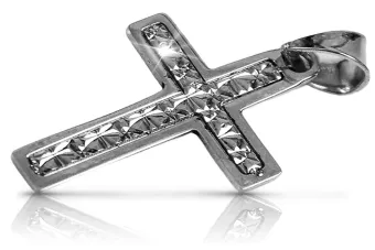 Golden Catholic Cross ★ russiangold.com ★ Gold 585 333 Low price