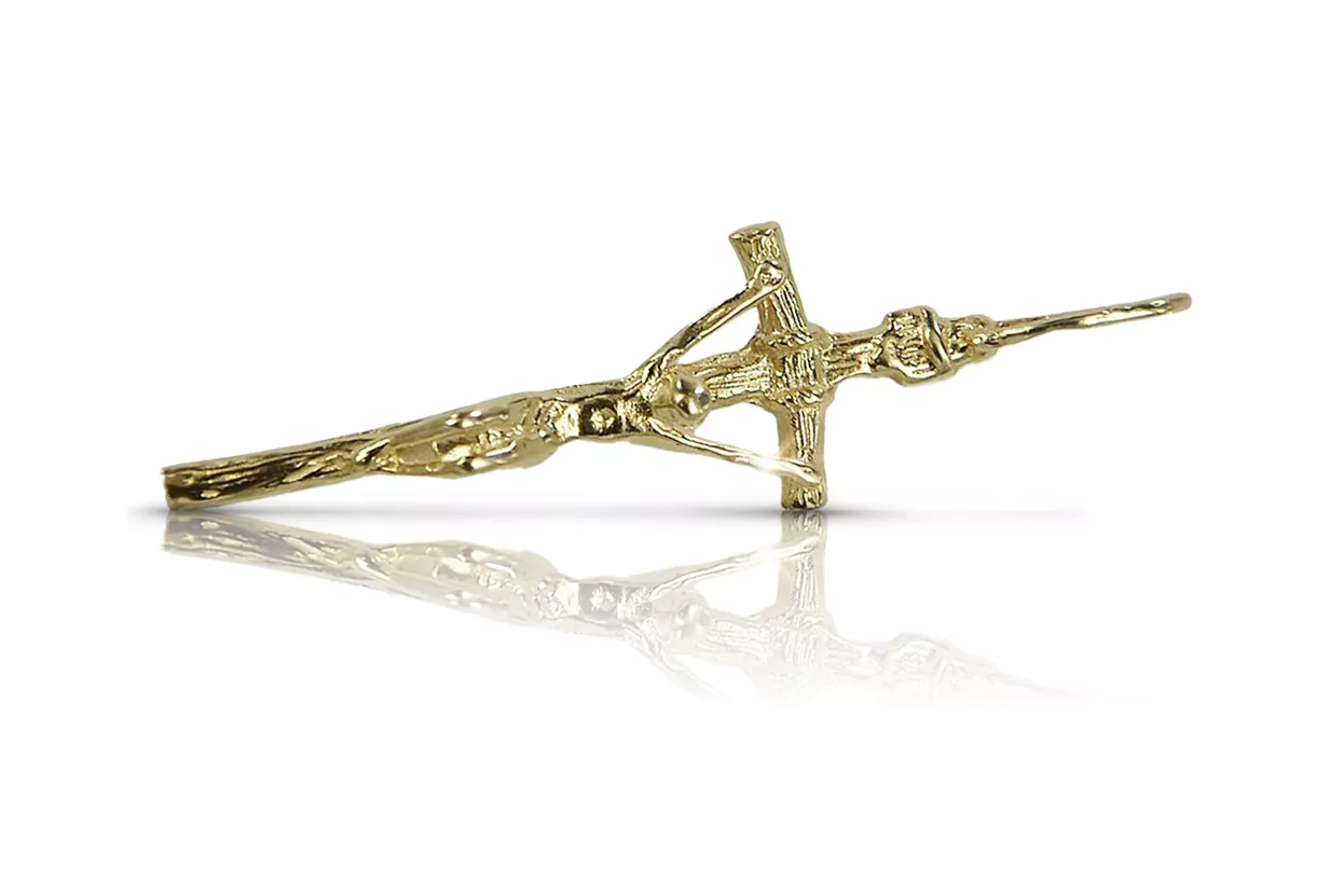Золото Католический папский крест ★ russiangold.com ★ Золото 585 333 Низкая цена