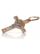 Gold Katholisches päpstliches Kreuz ★ russiangold.com ★ Gold 585 333 Niedriger Preis