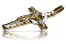 Cruz ★ Católica de Oro russiangold.com ★ Oro 585 333 Precio bajo