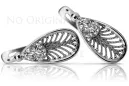 Vintage Vintage 925 Silver settings earrings vec067s Vintage