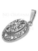 Vintage rose 14k 585 or cadre pendentif vpc014 Vintage