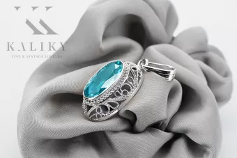 Κεραυνός από βιντέο ασήμι 925 με ενυδρείο vpc014s