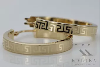 Auksiniai auskariai 14k!