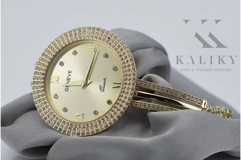 Montre ★ dame en or zlotychlopak.pl ★ Pureté d’or 585 333 Prix bas!