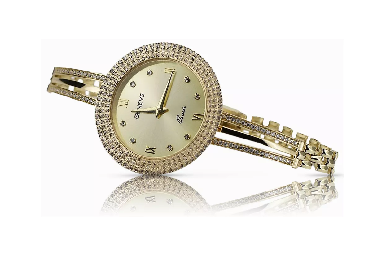 Montre ★ dame en or zlotychlopak.pl ★ Pureté d’or 585 333 Prix bas!