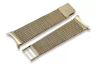 Браслет чоловічого годинника Tossot Geneve з жовтого 14-каратного золота mbw014yo