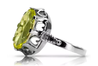 Inel sovietic rusesc din aur 585 trandafir 14k alexandrit rubin smarald safir zircon vrc014