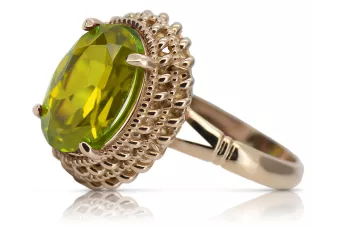 copy of Russischer sowjetischer 925 Silber Rose vergoldeter Alexandrit Ring vrc014rp Vintage