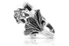 Vintage silver 925 Setting ring vrc169s Vintage