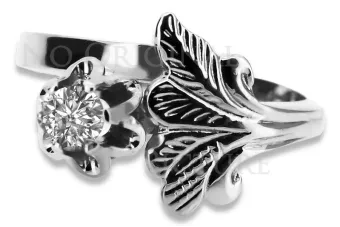 Inel sovietic rusesc din aur 585 trandafir 14k alexandrit rubin smarald safir zircon vrc014