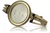 Italian yellow 14k gold Geneve Lady watch Gift lw097y