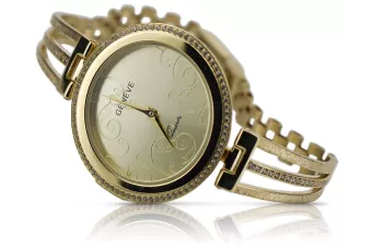 Montre femme en or ★ zlotychlopak.pl ★ Pureté de l'or 585 333 Prix bas !