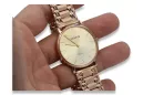 Men's Red Gold Watch 14K 585 Geneve mw004r&mbw009r