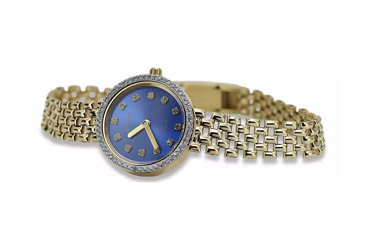 Reloj de oro para mujer ★ https://zlotychlopak.pl/es/ ★ Pureza del oro 585 333 ¡Precio bajo!