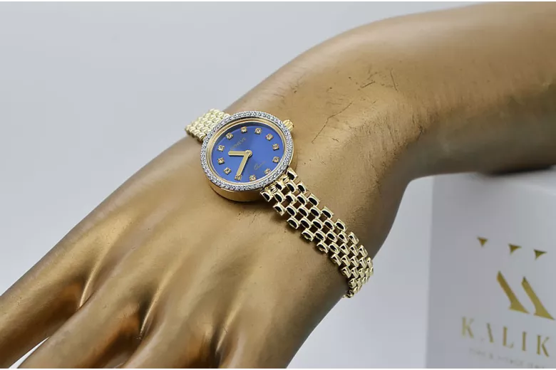 Montre femme en or ★ https://zlotychlopak.pl/fr/ ★ Pureté de l'or 585 333 Prix bas !