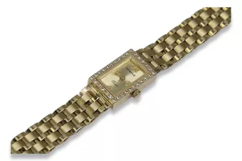 Reloj ★ de oro para damas zlotychlopak.pl Pureza de oro 585 333 ¡★ Precio bajo!