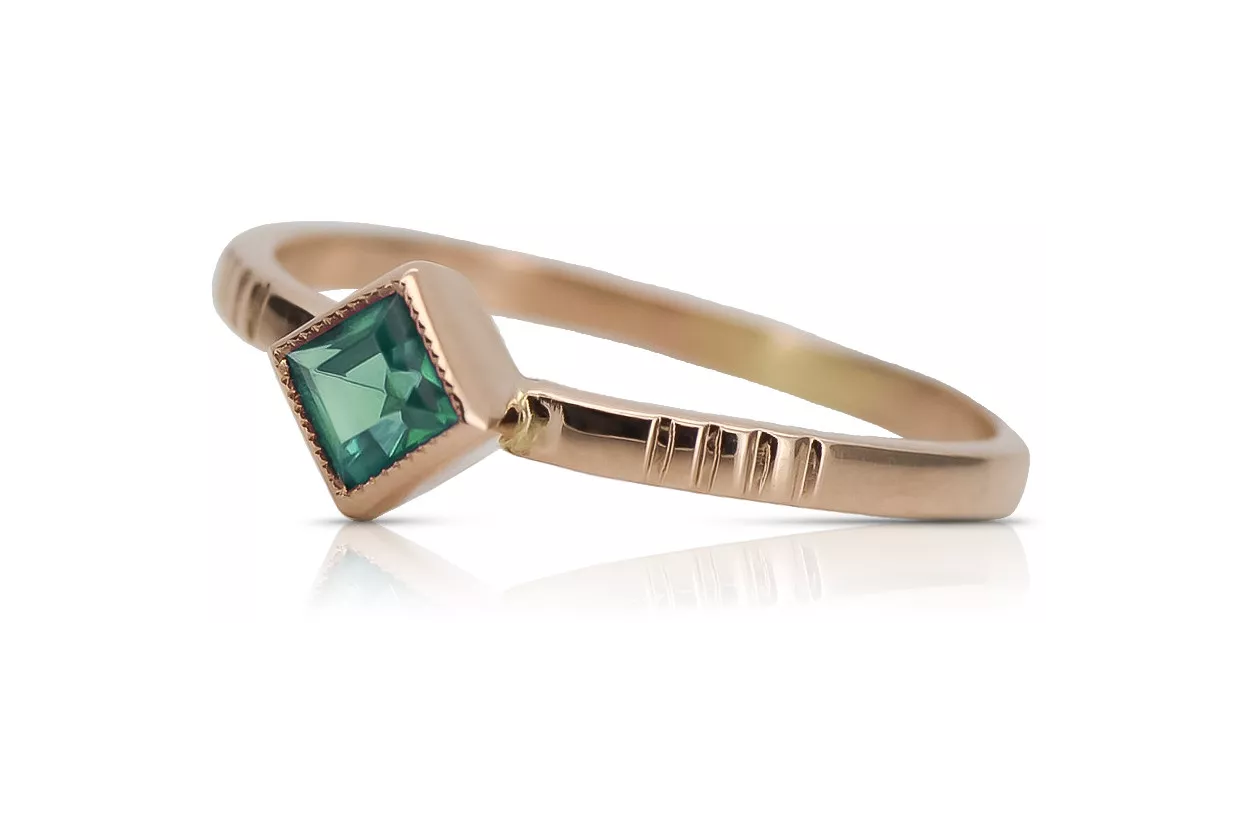 Russian Soviet rose 14k 585 gold Alexandrite Ruby Emerald Sapphire Zircon ring vrc014 Russian Soviet rose 14k 585 gold Alexandrite Ruby Emerald Sapphire Zircon ring vrc014