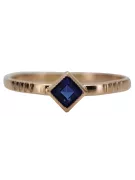 Ruso soviético rosa 14k 585 oro Alejandrita Rubí Esmeralda Zafiro Circón anillo vrc014