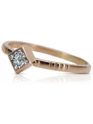 Rose soviétique russe 14k 585 or Alexandrite Ruby Emerald Sapphire Zircon ring vrc014